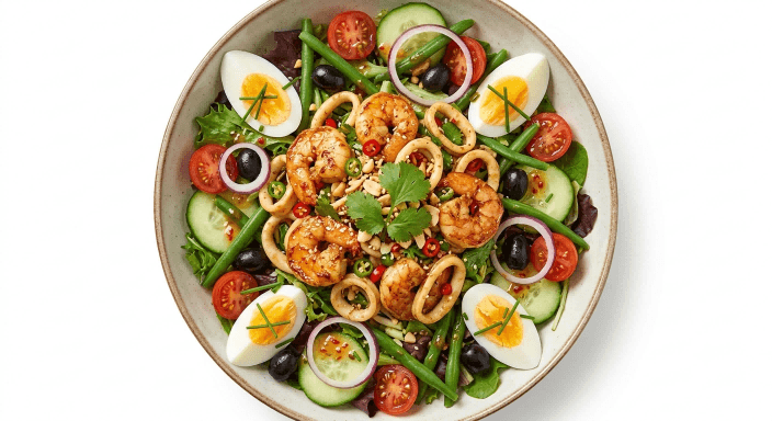 Griekse Salade maaltijd